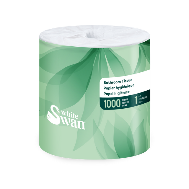 White Swan 1-Ply Toilet Tissue, 48/Cs - 05113