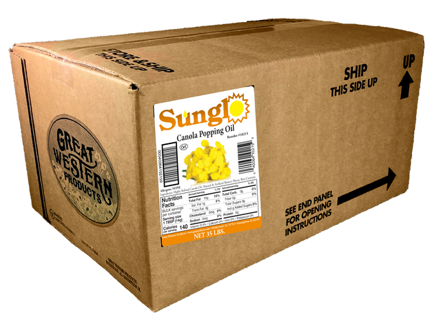 Preseasoned Bag In Box Popcorn Popping Oil 35lb - 10215