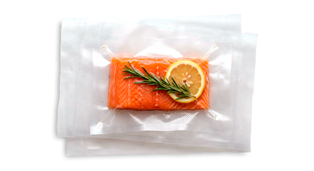 Vacuum Sealer Bags, Channeled, 8" x 12" 100/Pkg - ATVCB100-0812