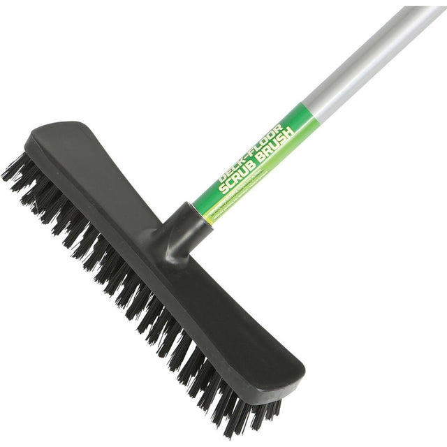 Deck Brush 10" with 48" Metal Handle - 4019