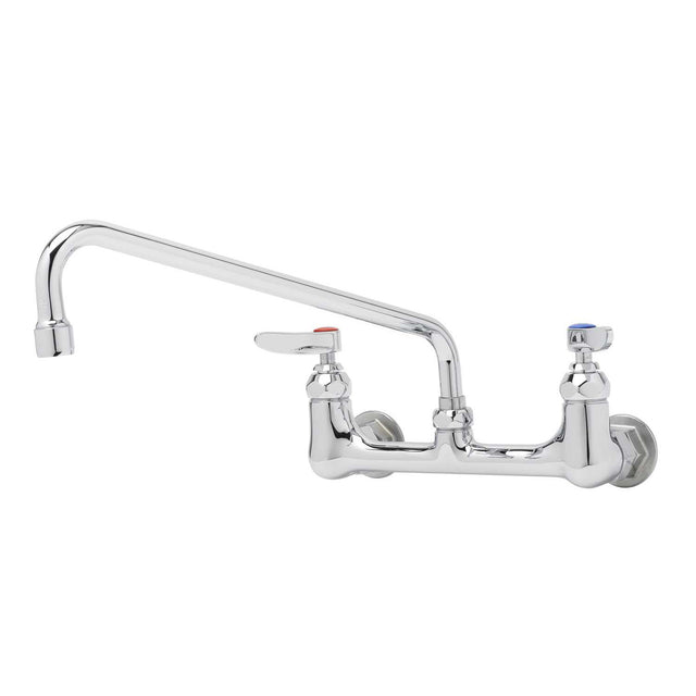 T&S Faucet, Wall Mount, 8 Center, 12 Swing Nozzle, B-0231