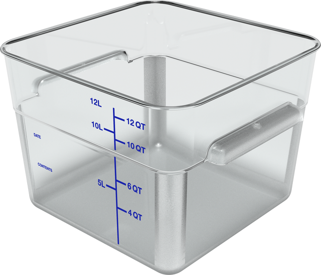 Food Storage Container 12QT, Clear - 1195407