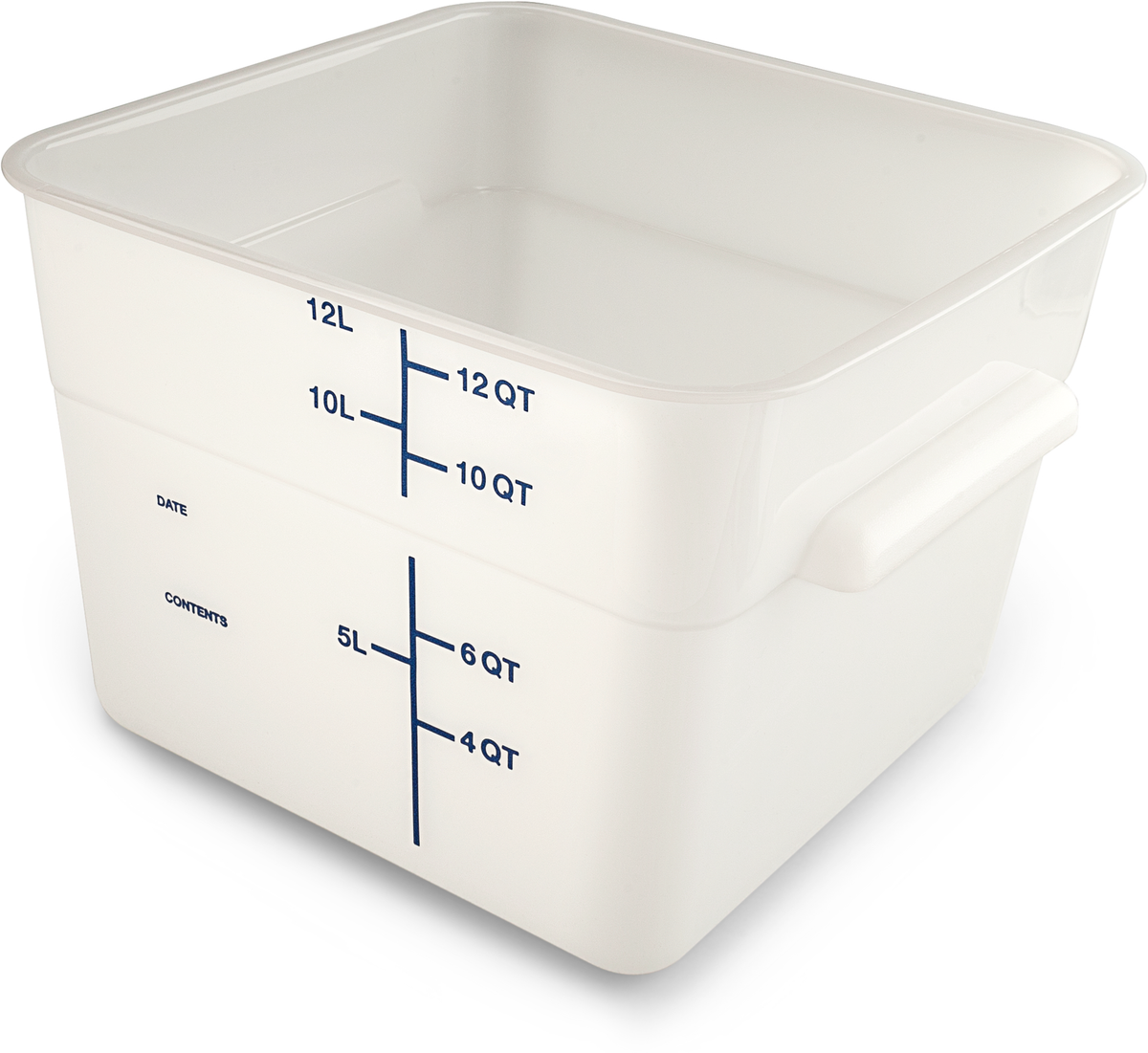 Food Storage Container 12QT, White - 11964PE02