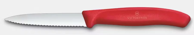 Paring Knife Serrated 3-1/4", Red - 6.7631.C1