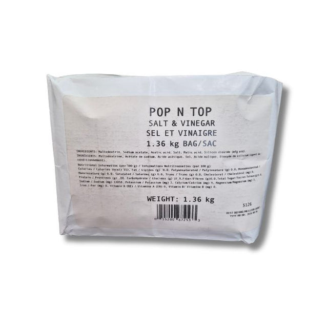 Pop ‘N’ Top Snack Seasoning, Salt & Vinegar, 3 lb - 367253