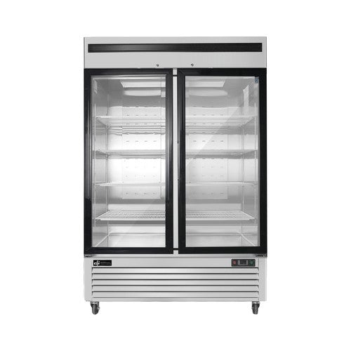 Freezer 54" w Glass Doors - EFI Versa-Chill F2-54GDSVC