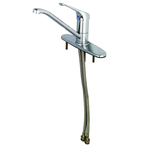 T&S Faucet Deck Mount, Single Lever 6" - B-2731-LH