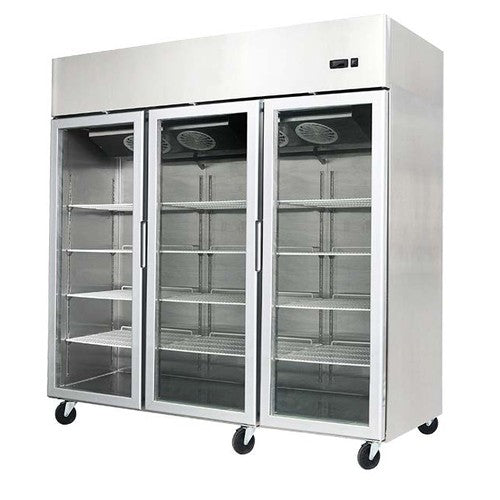 Cooler 78" w Glass Doors - EFI Versa-Chill C3-78GDSVC