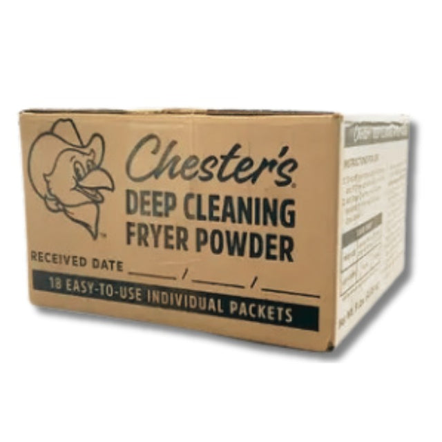Deep Cleaning Fryer Powder Boil Out, 8oz Packets  -71466 Chester