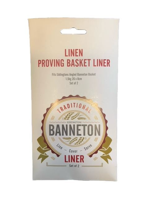Banneton Basket Liner, Fits Angled 2PK - EDD70107