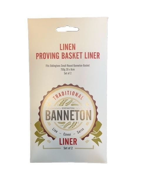 Banneton Basket Liner, Fits Round Small 2PK - EDD70109