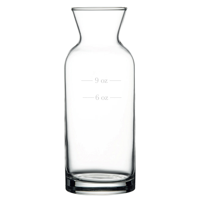 Decanter/Carafe 12 oz, with 6 oz & 9 oz Pour Lines  PG43804-6-9