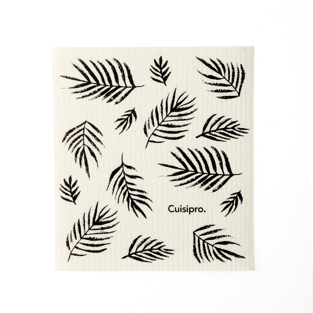 Cuisipro All Purpose Eco-Cloth, Black Palms  747946