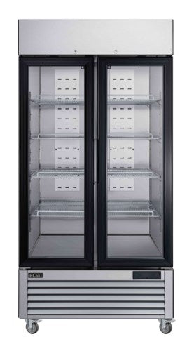 Cooler 39" w Glass Doors - EFI Versa-Chill C2-39GDSVC