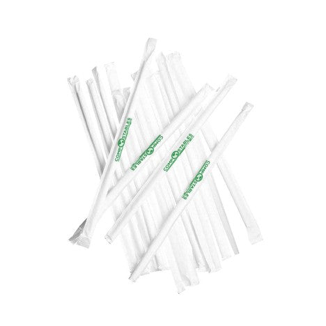 Wrapped Paper Straws, 250pk – 6095