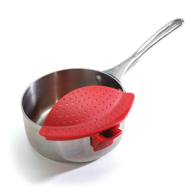 Clip & Drain Pot Strainer, Red - CP608