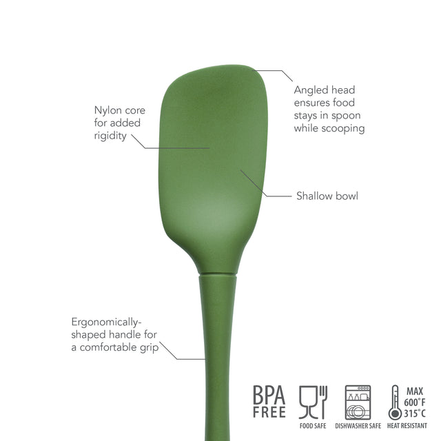 Silicone Spoon Shaped Spatula, 13.5" - TV44002-500