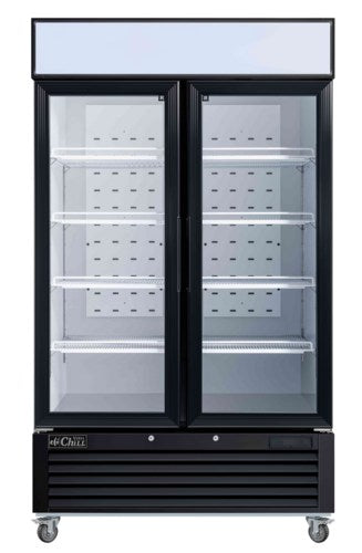 Cooler 47" w Glass Doors - EFI Versa-Chill C2-48GDVC