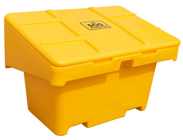 SOS Salt & Sand Bin, 1000lb - SOS11YE