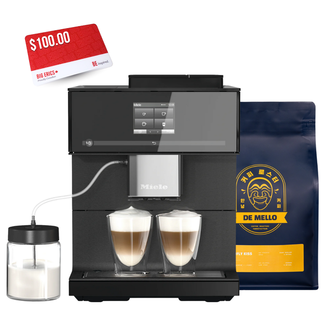 Miele Specialty Coffee Machine, Obsidian Black - CM 7750