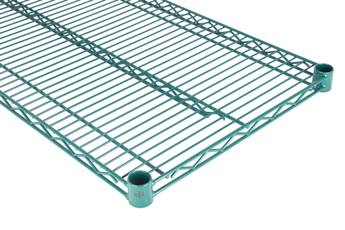 Wire Shelf 14"x30", Green Epoxy - EFI N-S1430EP