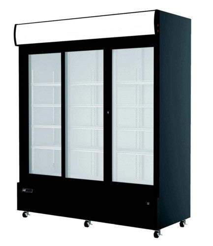 Cooler 68" w Sliding Glass Doors - EFI C3S-68GD