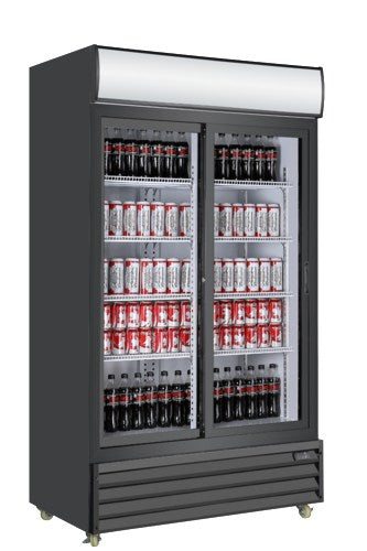 Cooler 39" w Sliding Glass Doors - EFI C2S-39GD