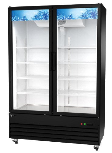 Cooler 54" w Glass Doors - EFI X-Line C2-54GDX