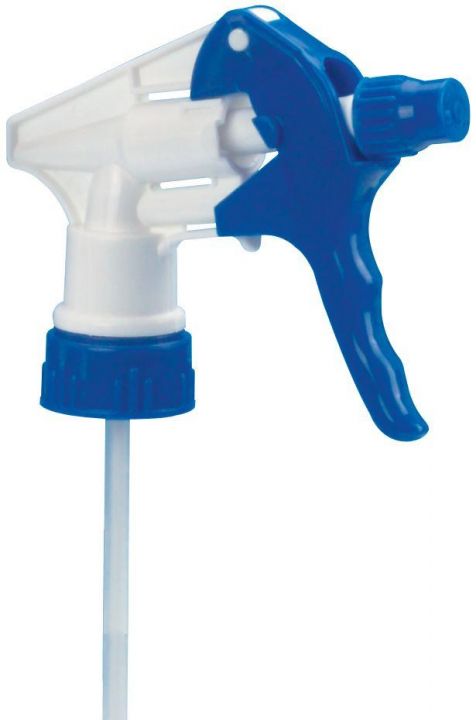 Trigger Sprayer, 9.25" Tube, Blue - 7112BW