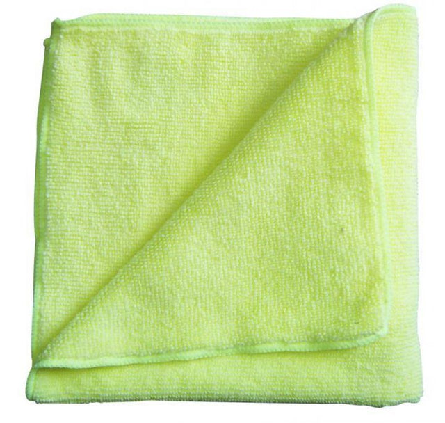 Microfibre Cloth 14"x14" Yellow - A50105E