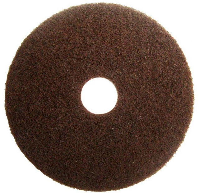Floor Pad, Stripping, Brown 19"- A08-19