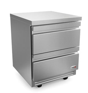 Undercounter Cooler 27" w 2 Drawers - FUR-27-D2-N