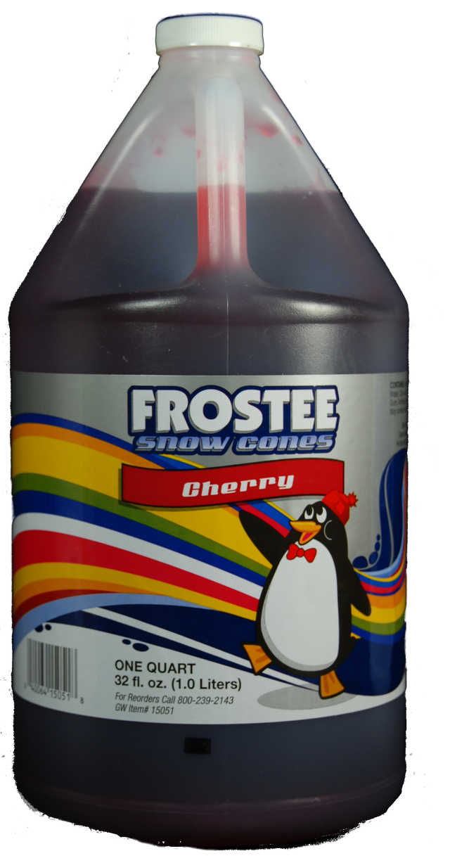 Frostee Snow Cone Syrup Cherry 1gal - 15058