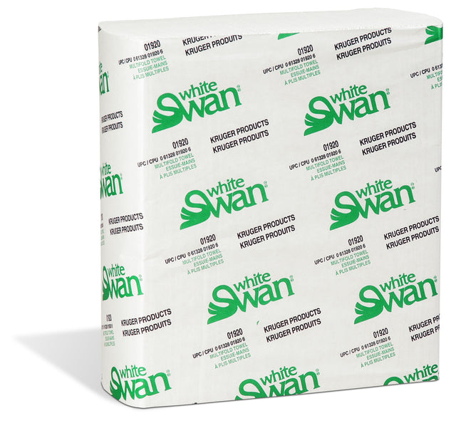 White Swan Multifold Paper Towel 334/Pkg, 12/Cs - 1920
