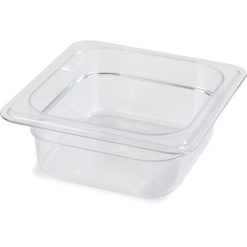Insert Pan 1/6 Size 2.5"D, Clear - 3068307