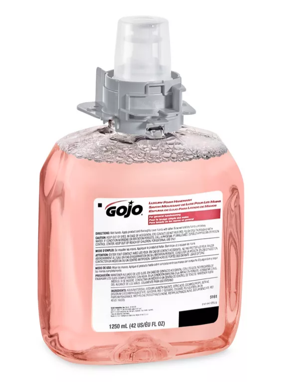 GOJO FMX Luxury Foam Hand Soap Refill 1250ml 4/Case - 5161-04