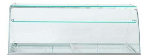 Celco Sneeze Guard For Dipping Cabinet, 71" - CF71FG