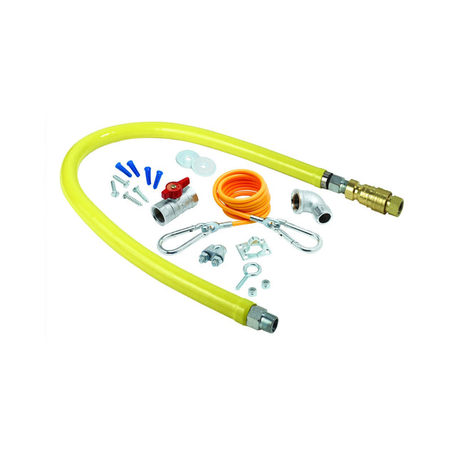 T&S Gas Hose Kit, 1"x48" - HG-4E-48K