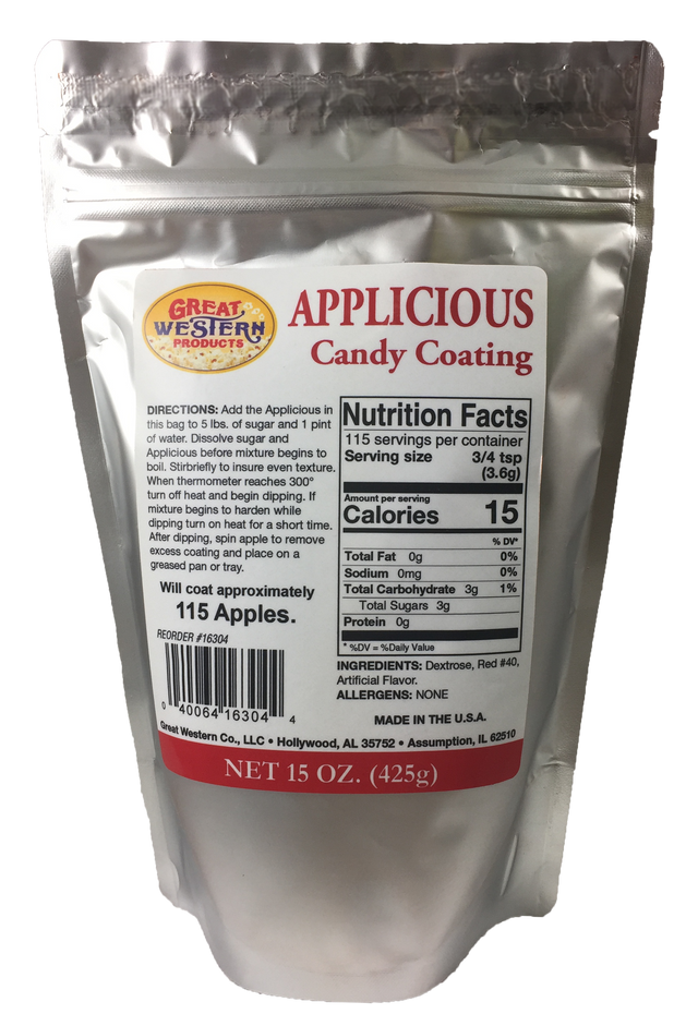 Applicious Candy Apple Mix 15oz  16304