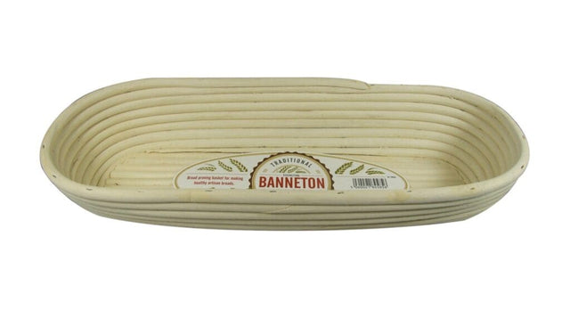 Banneton Oval Basket 6X16x3" - EDD70104