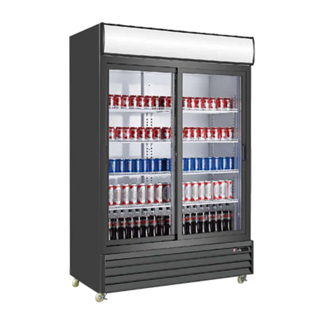 Cooler 52" w Sliding Glass Doors - EFI C2S-52.4GD