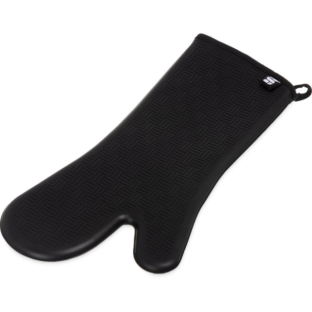 Oven Mitt, Flexguard Black Silicone 17" - FX17