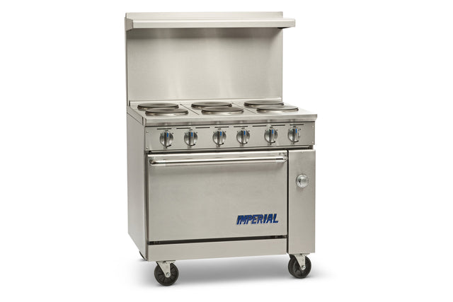Imperial 36" Range, 6 Burners, 208/60/3 - IR-6-E