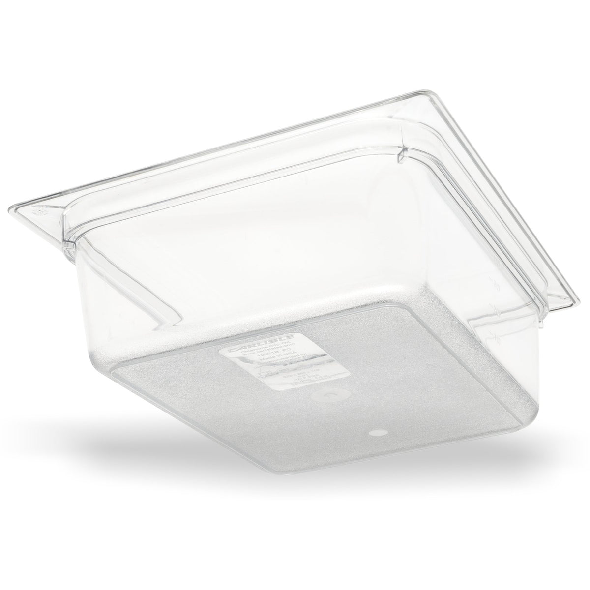 Insert Pan 1/2 Size 4"D, Clear - 10221B07