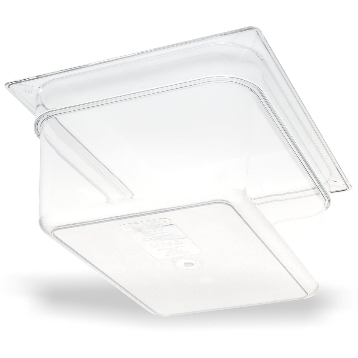 Insert Pan 1/2 Size 6"D, Clear - 10222B07