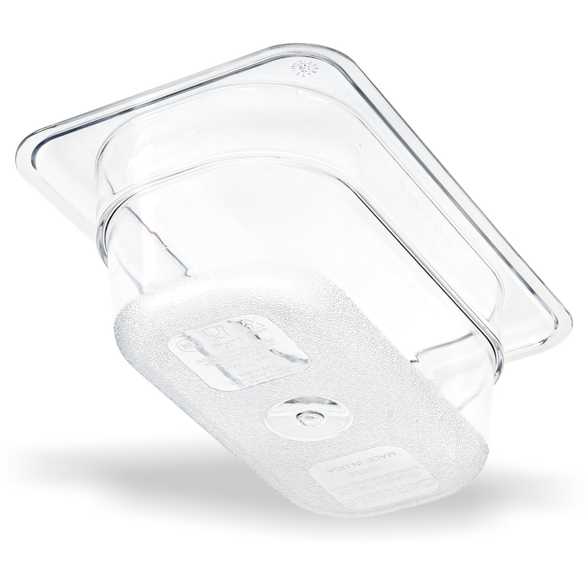 Insert Pan 1/9 Size 2.5"D, Clear - 3068607