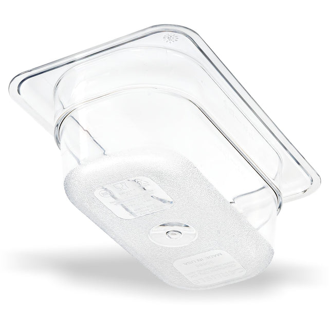 Insert Pan 1/9 Size 2.5"D, Clear - 3068607