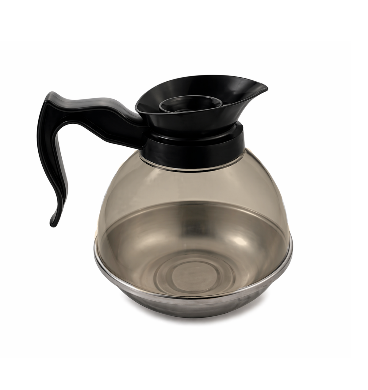 Coffee Decanter 64oz, Poly w Stainless Steel Bottom - MAG4364
