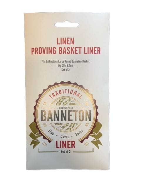 Banneton Basket Liner, Fits Round Large 2PK - EDD70110