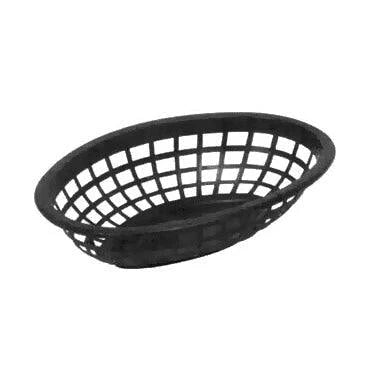 Oval Serving Basket, Black - MAG80711
